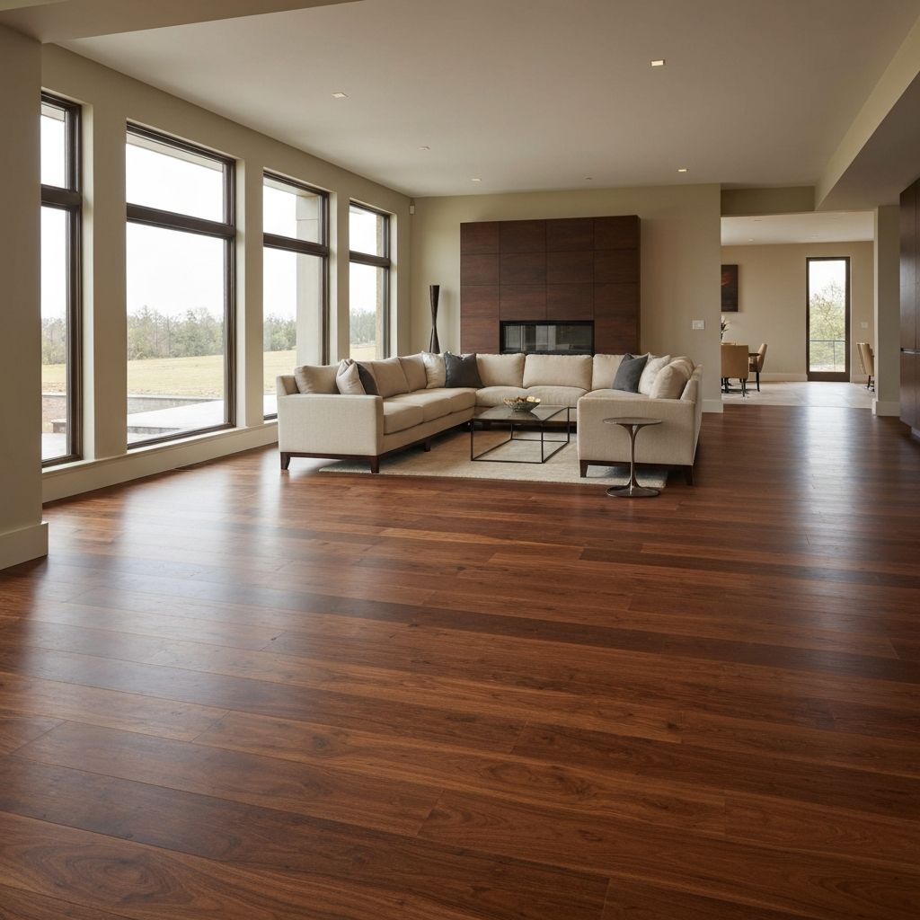 Beautiful refinished hardwood floor